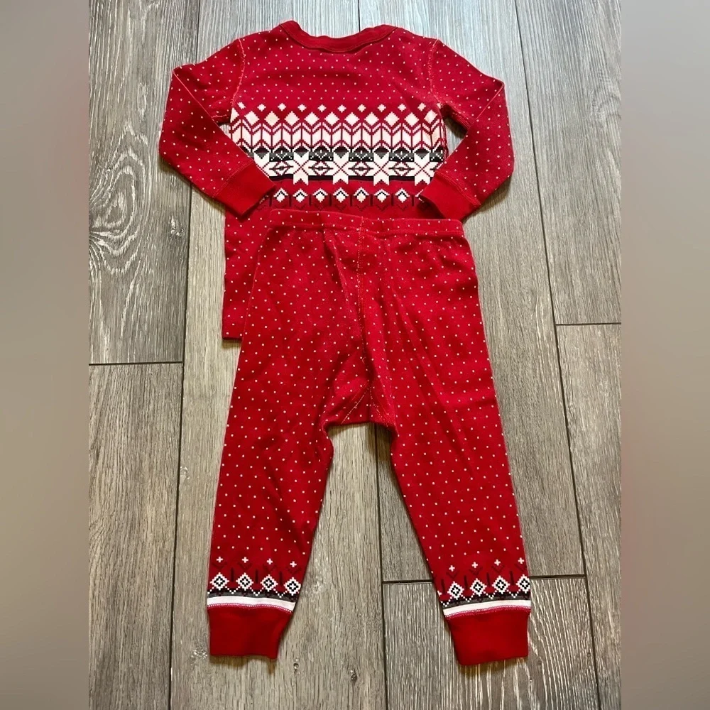 Hanna Andersson Holiday HannaJams™ Pajama Set 100% Organic Cotton 18-24 Mo